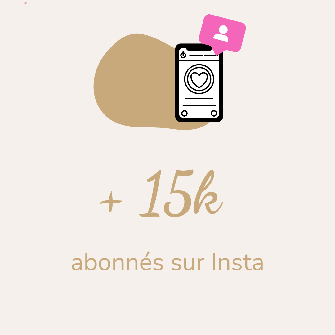 Plus de 15000 abonnés sur Instagram de Camille de elle investit