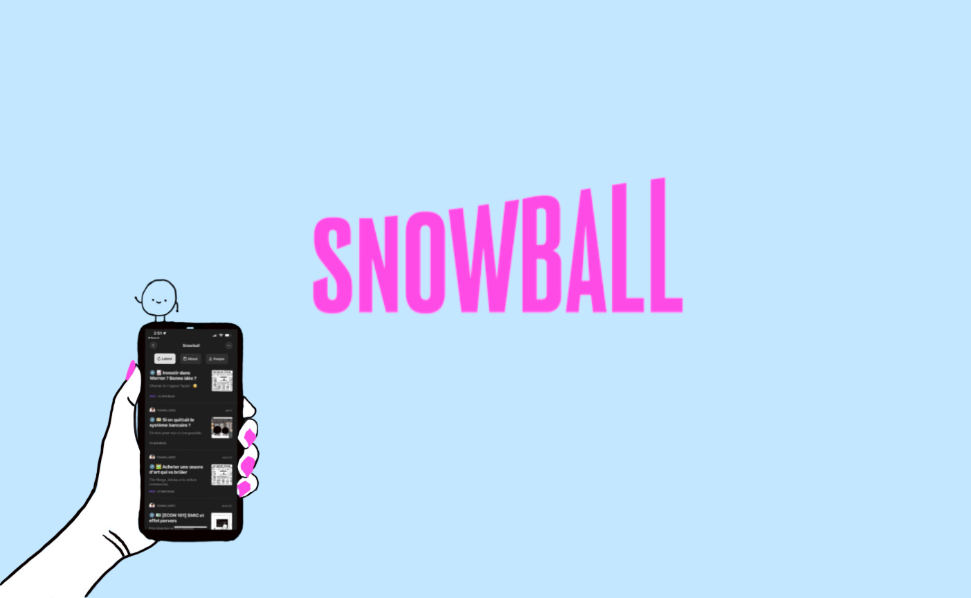 Elle Investit et Start'enchères sont dans la newsletter de Snowball