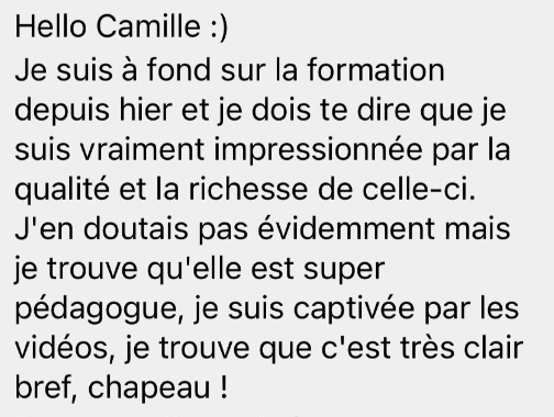 Je suis impressionnée par la qualité de Start'enchères